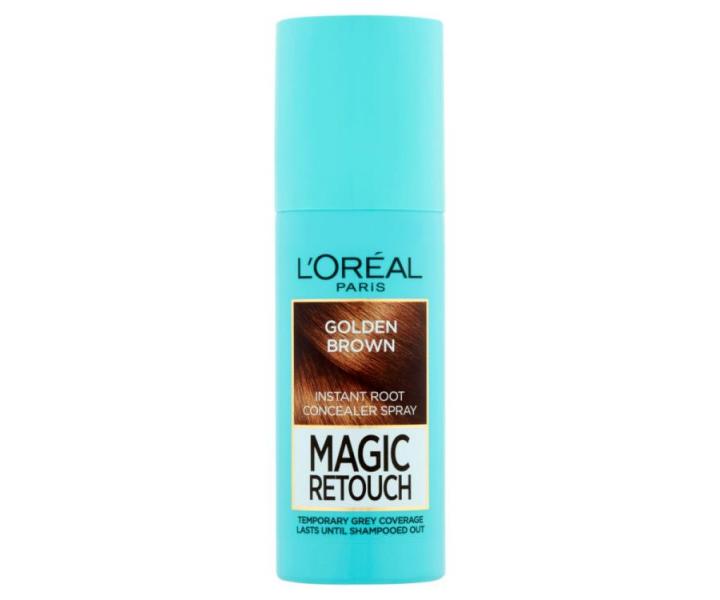 Sprej pre zakrytie odrastov Loral Paris Magic Retouch - 75 ml, oriekovo hned