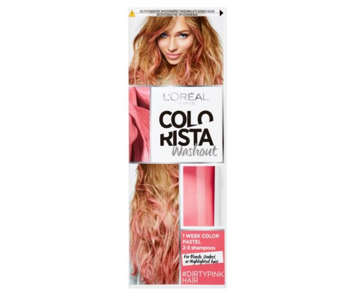 Vymvajci sa farba Loral Colorist Washout Dirty Pink Hair - sta ruov
