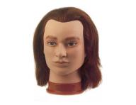 Cvin pnska hlava s prrodnmi vlasmi Sibel Julien - hned, 20-25 cm