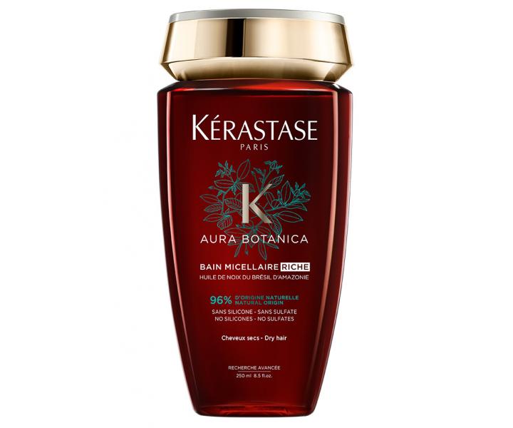 Prrodn ampn pre such vlasy Krastase Aura Botanica Micellaire Riche - 250 ml