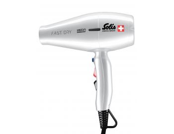 Profesionálny fén na vlasy Solis Fast Dry 969.26 - 2200 W, strieborný