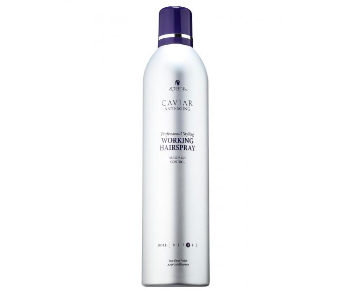 Lak na vlasy s flexibilnou fix�ciou Alterna Caviar Working Hairspray - 211 g