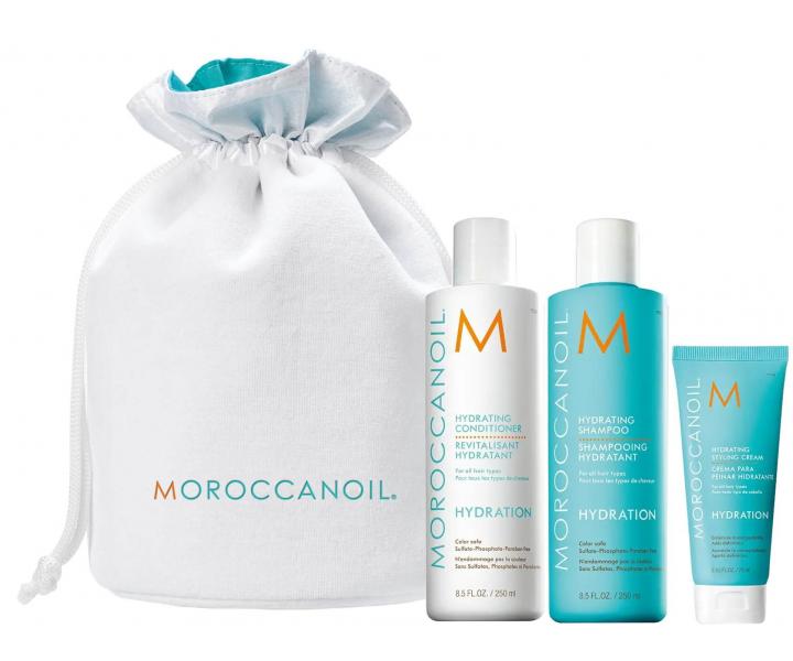 Letn balek pre hydratciu vlasov Moroccanoil Hydration Beauty in Bloom + krm 75 ml zadarmo