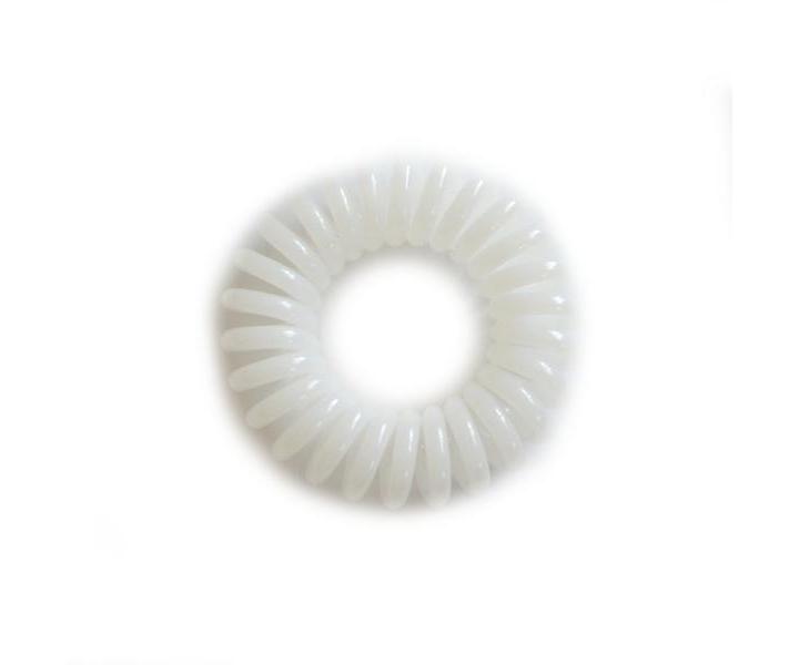 pirlov plastov gumika do vlasov pr.3,5 cm - biela