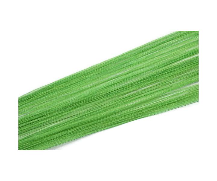 Vlasov pramienky Simply perfect - farba zelen 4 ks, 50 cm