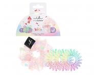 Detsk sada ozdobnch pirlovch gumiiek Invisibobble KIDS I Have Fillings For You - 4 ks