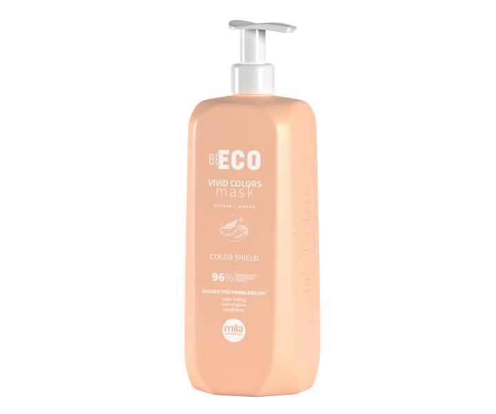 Maska s kyslm pH na farben vlasy Mila Professional Be Eco Vivid Colors Mask - 900 ml - expircia 12/2025