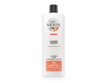 Šampón pre silne rednúce farbené vlasy Nioxin System 4 Cleanser Shampoo - 1000 ml