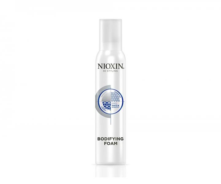 Pena pre prirodzen objem vlasov s flexibilnou fixciou Nioxin 3D Styling Bodifying Foam - 200 ml