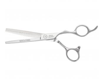 Efilan nonice s mikroozubenm Olivia Garden SilkCut Pro Thinner EUR 6,35" strieborn