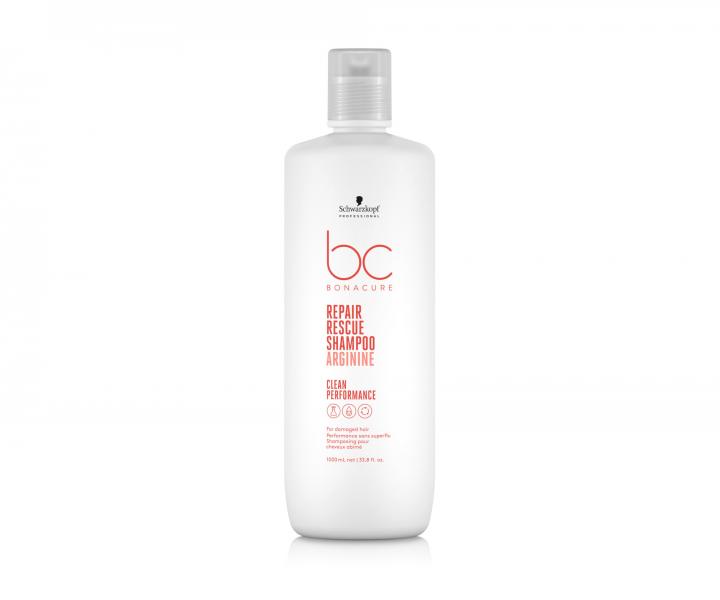 ampn pre pokoden vlasy Schwarzkopf Professional BC Bonacure Repair Rescue Shampoo - 1000 ml