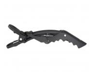 Gumov� pru�n� klipsy do vlasov Hairway - 11,5 cm, �ierne - 6 ks