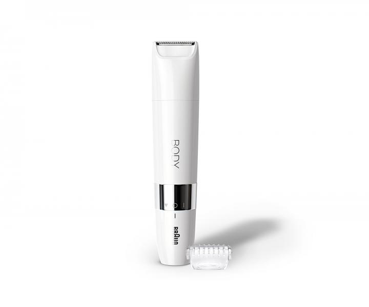 Mini zastrihva chpkov na tele Braun BS1000 Mini - biely