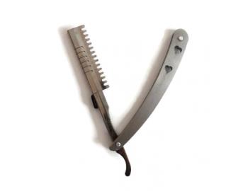 Britva na zrez�vanie vlasov - strieborn�, bez �iletky