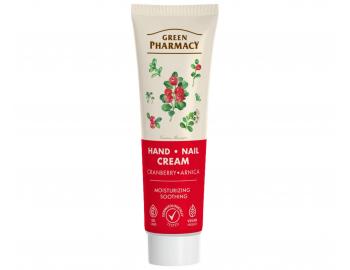 Kr�m na ruky a nechty s brusnicou a arnikou Green Pharmacy Hand And Nail Cream Cranberry - 100 ml