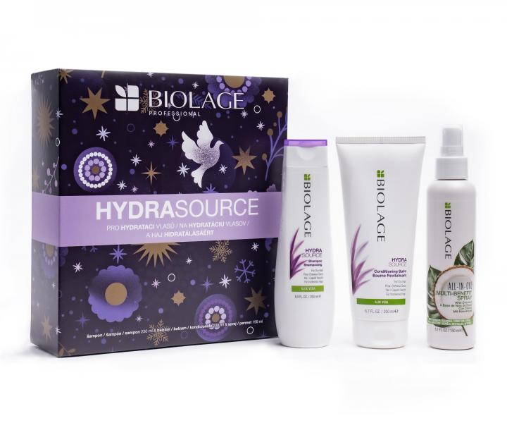 Dar�ekov� sada na hydrat�ciu vlasov Biolage HydraSource
