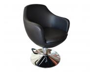 Kaderncke kreslo Detail Bella - hladk ierne (77)