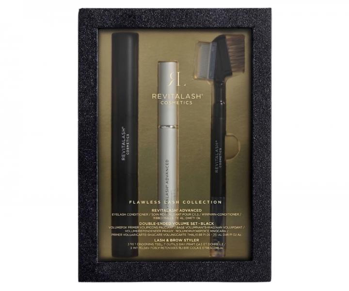 Dar�ekov� sada pre starostlivos� o riasy RevitaLash Flawless Lash Collection Advanced + riasenka a kefka na obo�ie zadarmo