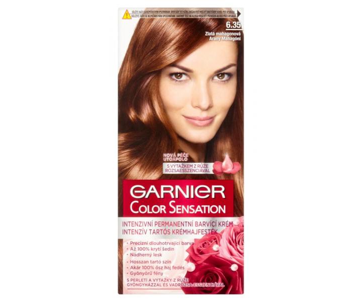 Permanentn farba Garnier Color Sensation 6.35 zlat mahagnov