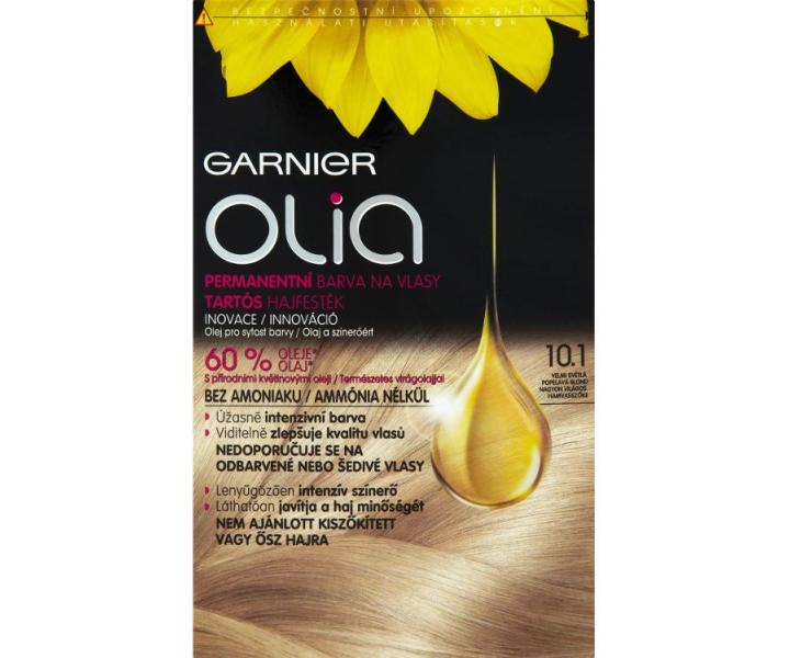 Permanentn� olejov� farba Garnier Olia 10.1 ve�mi svetl� blond
