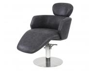 Kaderncke kreslo Sibel Ariana - tmavo ed