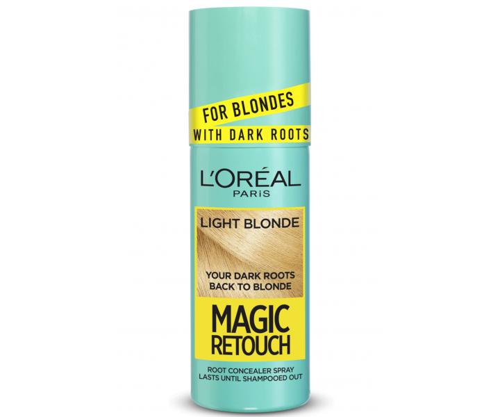 Sprej pre zakrytie tmavch odrastov Loral Paris Magic Retouch - 75 ml, svetl blond