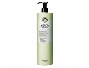 Vyživujúci šampón pre suché a poškodené vlasy Maria Nila Structure Repair Shampoo - 1000 ml