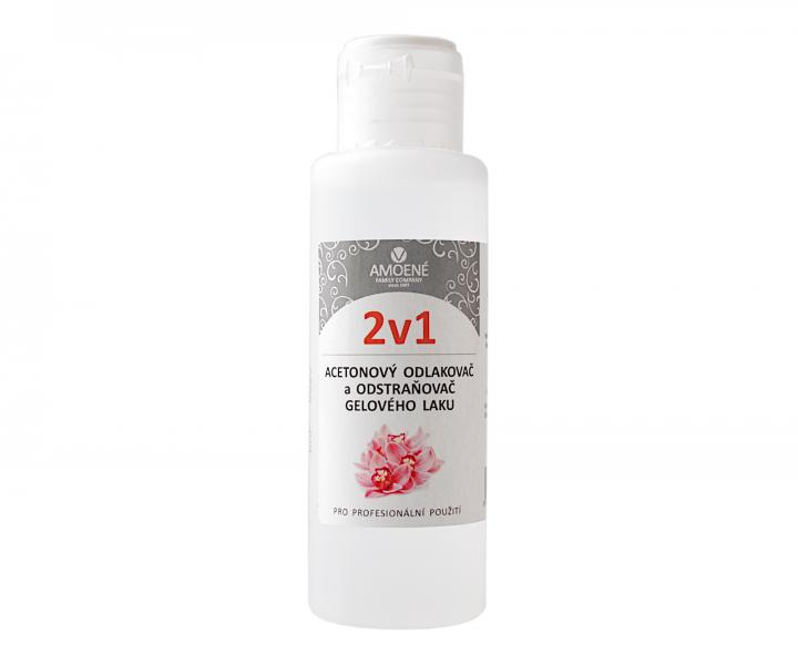 Acetnov odlakova a odstraova glovho laku 2 v 1, Amoen 100 ml