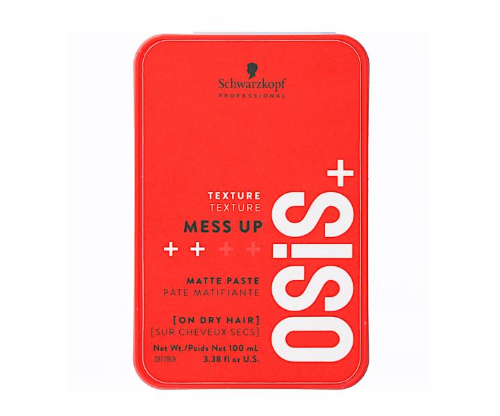 Matujca stylingov pasta so strednou fixciou Schwarzkopf Professional Osis+ Mess Up - 100 ml
