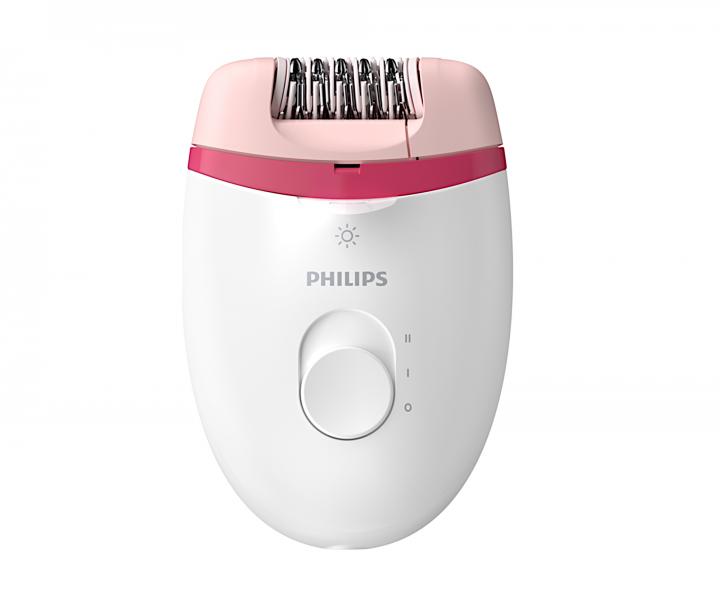 Dámsky epilátor Philips Satinelle 4000 BRE255/00 - biely, ružový