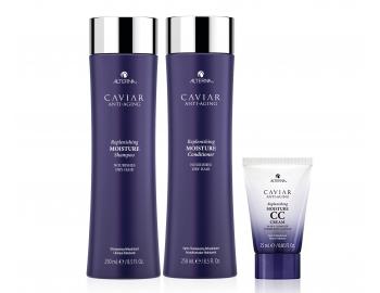 Sada na hydratáciu suchých a lámavých vlasov Alterna Caviar Moisture + CC krém 25 ml zadarmo
