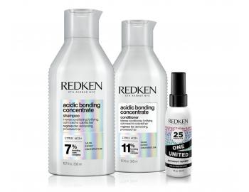 Súprava na regeneráciu vlasov Redken Acidic Bonding Concentrate + ošetrujúci sprej zadarmo