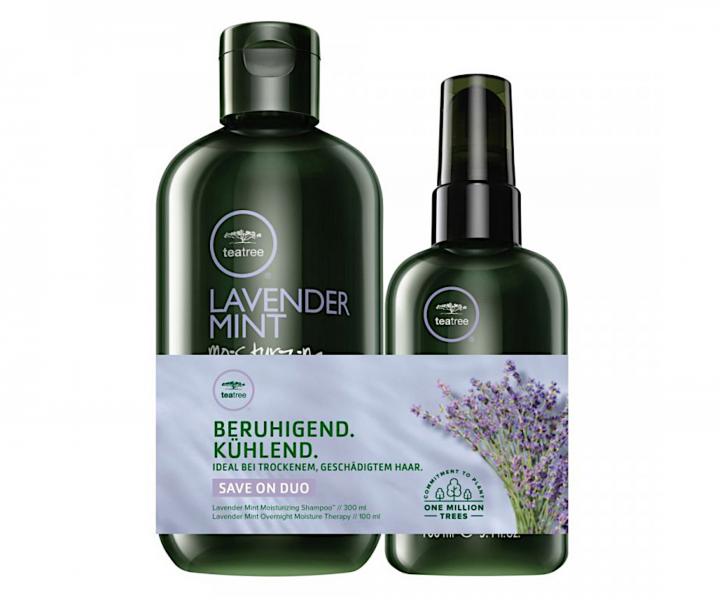 Sada na hydrat�ciu vlasov Paul Mitchell Tea Tree Lavender Mint Save On Duo - �amp�n + no�n� maska