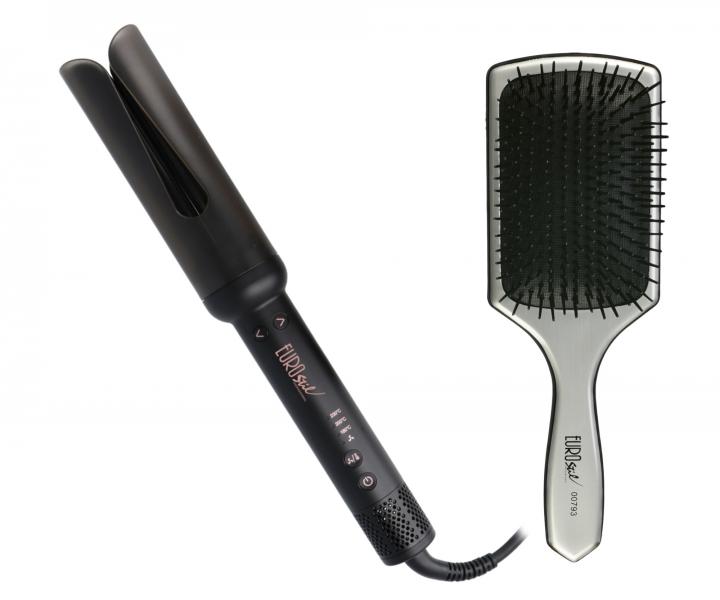 Automatick� kulma na vlasy Eurostil Profesional Twister + kefa zadarmo