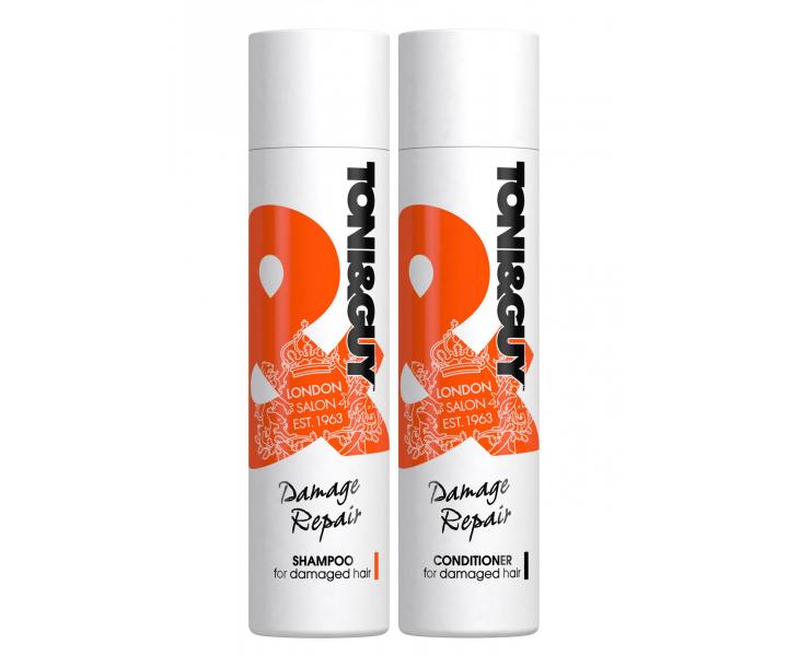 Sada pre po�koden� vlasy Toni & Guy Damage Repair - 2x 250 ml