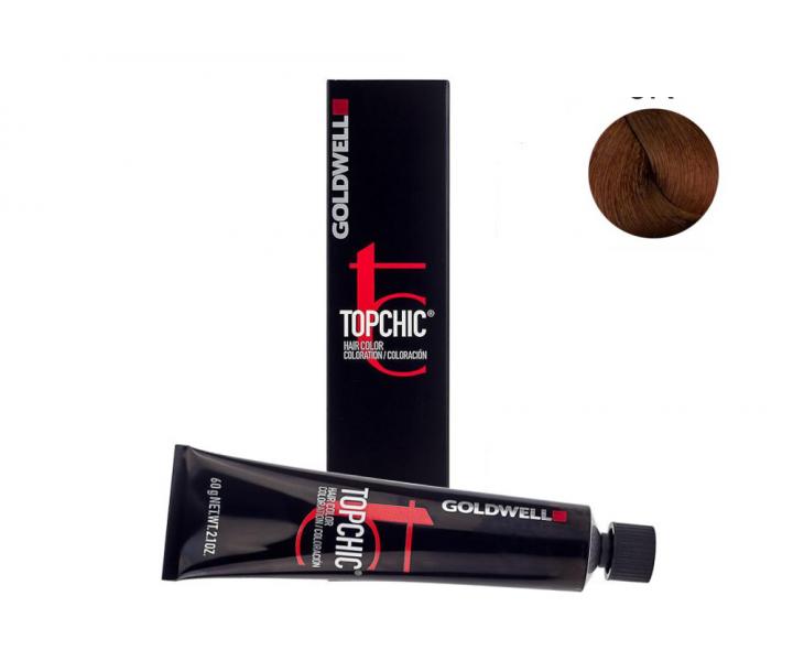 Farba na vlasy Goldwell Topchic 60 ml - 5K mahagnovo meden