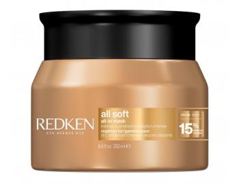 H�bkovo vy�ivuj�ca a hydrata�n� maska pre such� a krehk� vlasy Redken All Soft All-In Mask - 250 ml