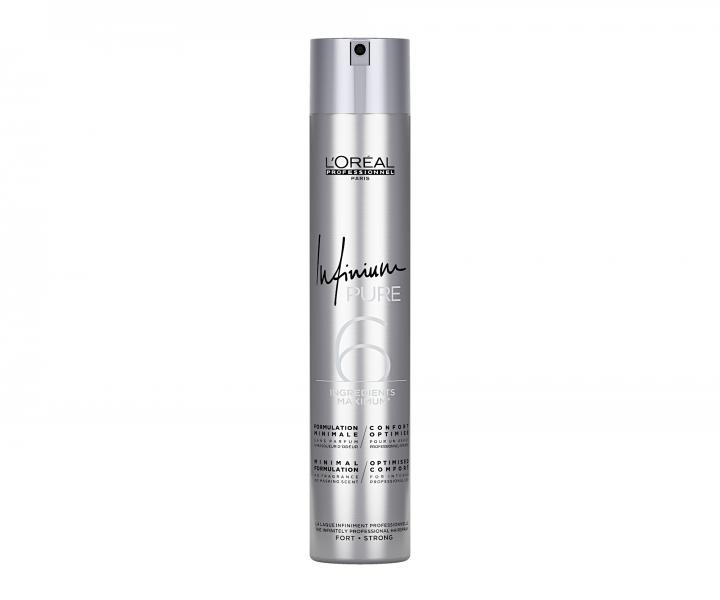 Lak na vlasy Lor�al Professionnel Infinium Pure Strong - siln� fix�cia - 500 ml