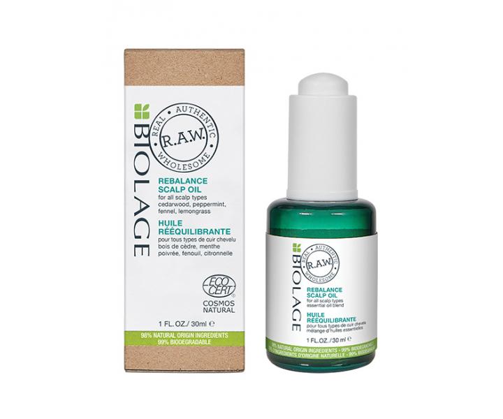 O�etruj�ci olej na poko�ku hlavy Biolage Rebalance R.A.W. - 30 ml