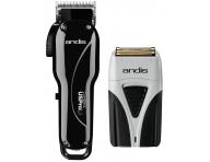 Profesionálna sada strojčekov Andis Cordless UsPro CLC a planžetový ProFoil Shaver TS-2
