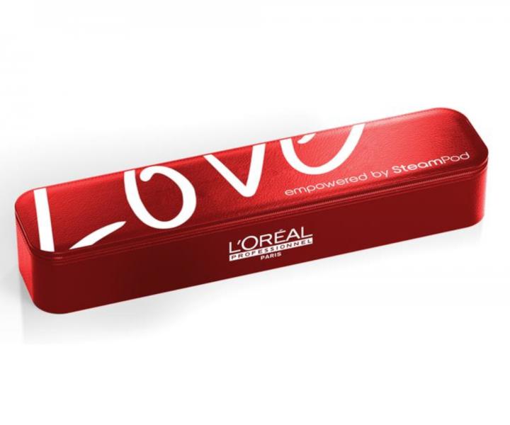 Parn ehlika na vlasy Loral SteamPod 3.0 - biela+puzdro na ehliku Loral SteamPod ZADARMO