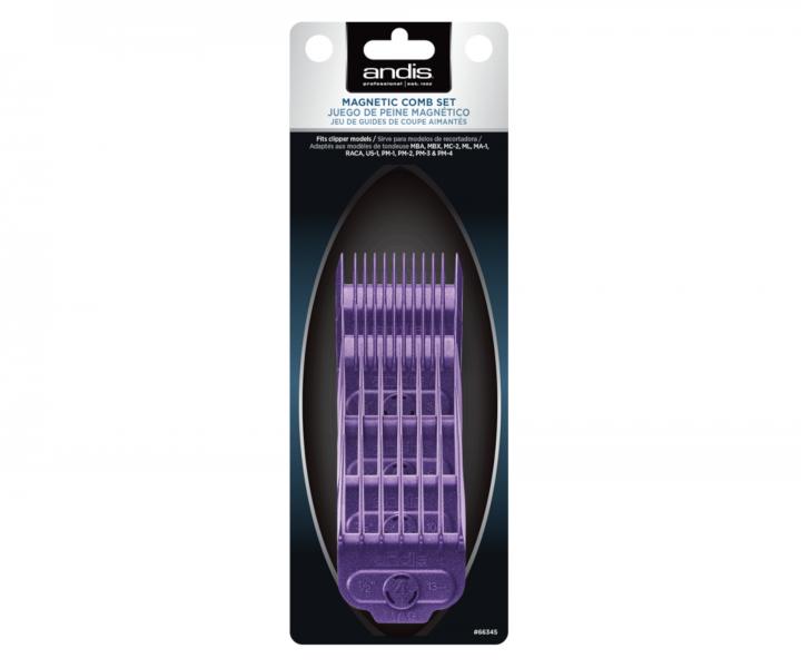 Sada magnetickch nadstavcov Andis Magnetic Comb Set - 5 ks