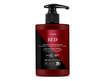 Ošetrujúci toner pre zvýraznenie farby Black Toner - červená, 300 ml