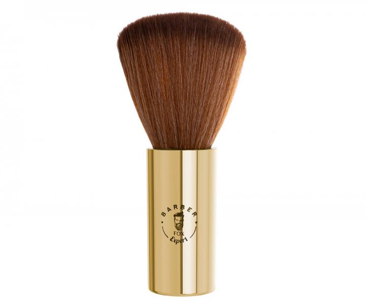 Profesionlna opraovacia tetka Fox Barber Expert Fade Brush Gold - zlat