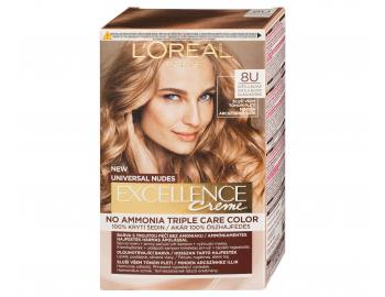 Permanentn farba Loral Excellence Universal Nudes 8U svetl blond