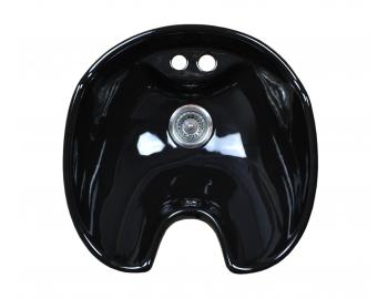 Umvadlo pre kaderncky umvac box Hairway Gustav - keramick, ierne