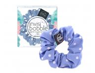 Ozdobn pirlov gumika Invisibobble Sprunchie Dot's It  - modr