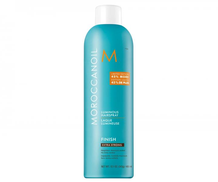 Lak na vlasy s extra silnou fixciou Moroccanoil Finish Extra Strong - 480 ml