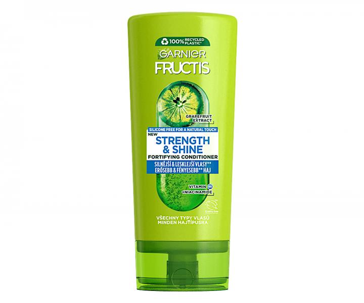 Posilujci kondicionr pre vetky typy vlasov bez lesku a sily Garnier Fructis Strength & Shine Fortifying Conditioner - 200 ml