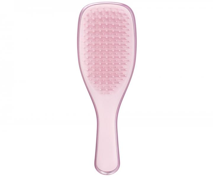 Cestovn� kefa na roz�es�vanie vlasov Tangle Teezer Ultimate Detangler Mini Chrome Pink Satin - metalick� svetlo ru�ov�